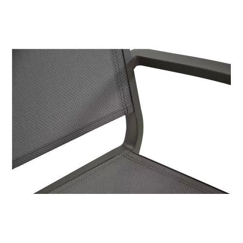 In And OutdoorMatch Stapelstoel - 55x65x95 cm - Aluminium - Beige (105817)