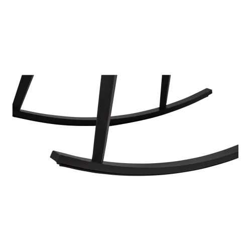 In And OutdoorMatch Schommelstoel - 71x95x81 cm - Aluminium - Olefin kussen (105892)