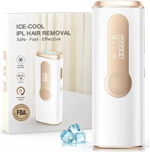 merkloos Ontharingsapparaat - Laserontharing - Ontharing - Mannen en vrouwen - Hele lichaam - Langdurige ontharing (6151011331356)