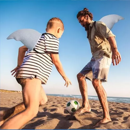 Merkloos Haaienvinkostuum - Origineel accessoire - Themafeest - Carnaval (8721085237885)