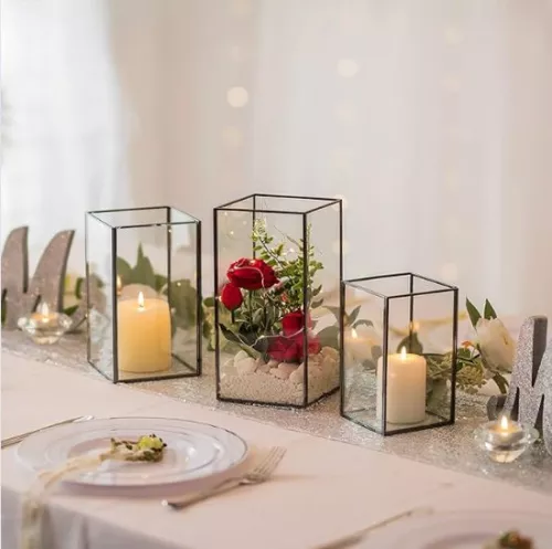 merkloos Kaarsenhouder - Kaarsenstandaard - Kandelaar - Decoratie - Kaarsenschaal (6150716951999)