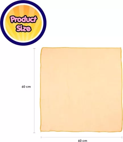 merkloos Veelkleurige dansdoeken Sensorische zijden doeken voor baby's - 32 stuks - Ideaal voor dansgymnastiek en magische accessoires - 60x60cm (8785309545552)