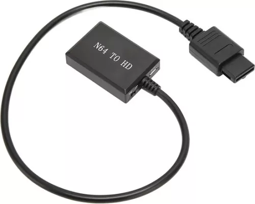 merkloos N64 HDMI-converteradapterkabel voor SNES - HD Link-kabel voor N64 - Converteert videosignaal naar HDMI - Ondersteunt PAL en NTSC. (6152349389323)