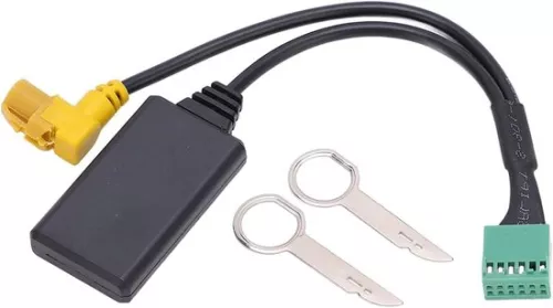 MMI 3G AMI AUX-kabel ABS 12-pins audio-ingang Bluetooth 5.0-adapter Draadloze vervanging voor Audi A4 A6 Q5 Q7 A5 S5 A4L A6L