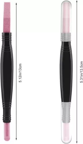 Merkloos Puimsteen nagelvijltjes - Nagelverzorging - Verpakking van 5 (9505364445975)