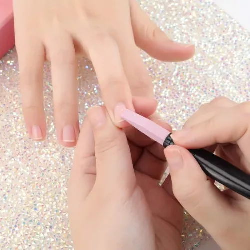 Merkloos Puimsteen nagelvijltjes - Nagelverzorging - Verpakking van 5 (9505364445975)