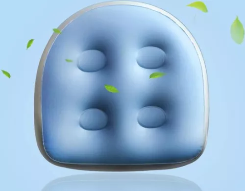 merkloos Spa zitkussen zacht comfortabel opblaasbaar zitverhogerkussen voor wellness en welness - Zitkussen voor extra comfortabele spa-ervaring (8785310310958)