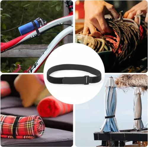 merkloos Verstelbare paraplubanden - Herbruikbare terrasaccessoires - Set van 6 (9502256222492)