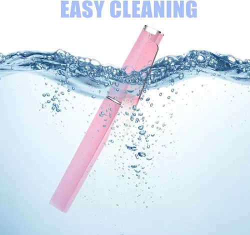 Merkloos Glazen nagelvijlset - nagelverzorging - 3-delig - met etui (9504344388738)