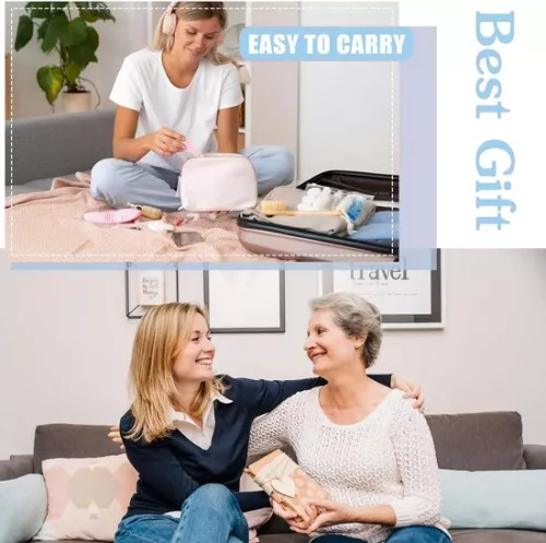 Merkloos Glazen nagelvijlset - nagelverzorging - 3-delig - met etui (9504344388738)