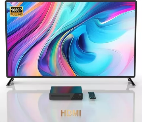 Brandless DVD-speler met HDMI - Blu-ray-spelers - Externe dvd-speler - Zwart (6152121839886)