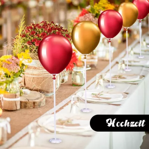 merkloos 20 ballonhouders - herbruikbare ballonstandaard - tafelballonstandaard - festival verjaardagsfeest bruiloft decoratie (8785307262192)
