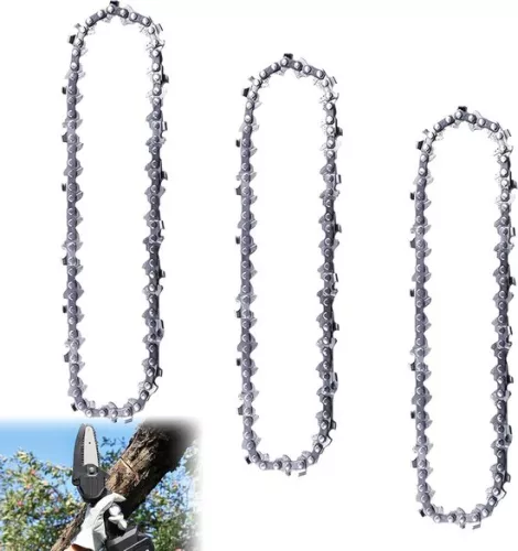 merkloos Zaagketting 20 cm 11 mm 33 TG compatibel met Einhell ForteXXA 18-20 TH & GC-LC 18-20 Li T - Ketting met lage terugslag - WORX WG349E.9. (6152356614661)