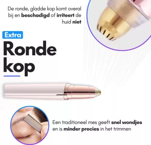 merkloos Gezichtsepilator - Epilator - Gezichtsepilator voor vrouwen - Gezichtsepilator voor vrouwen - Gezichtsepilator voor het gezicht (9508521293334)