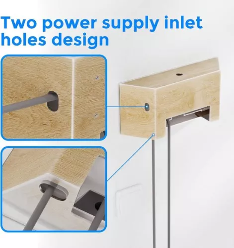 merkloos Alles-in-één Starlink Gen 3 routerhouder - Montageset voor mesh-router en V3-voeding met ethernetadapter - Muurbevestiging voor krachtige standaard schotelantennes. (8785311003798)