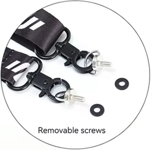 Genric Universele draagriem compatibel met DJI RC/RC PRO/RC 2, universele gespband voor Mini 4 Pro/Mini 3 Pro/Mavic 3 Pro/Air 2S/Air 3 scherm afstandsbediening drone accessoires, 76-140 cm, zwart. (4910843434343)