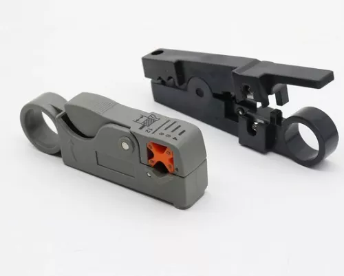 merkloos PREMIUM LAN-netwerktesterset - inclusief koffer - RJ45 / RJ12 / RJ11 / CAT5 / CAT5e / Cat6 / UTP / LAN - kabeltester met krimptang en LSA-tang (8720514720066)