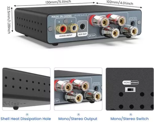 merkloos Draadloze oordopjes Bluetooth 5.3 met 10 mm drivers, 30 uur speeltijd en IPX5 waterbestendig (6152605867855)