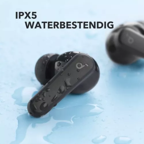 merkloos Draadloze oordopjes Bluetooth 5.3 met 10 mm drivers, 30 uur speeltijd en IPX5 waterbestendig (6152605867855)