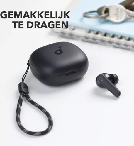 merkloos Draadloze oordopjes Bluetooth 5.3 met 10 mm drivers, 30 uur speeltijd en IPX5 waterbestendig (6152605867855)