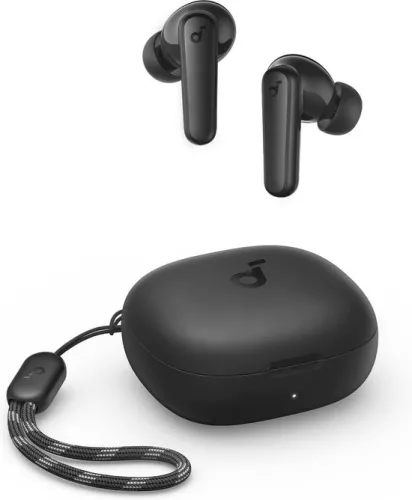 merkloos Draadloze oordopjes Bluetooth 5.3 met 10 mm drivers, 30 uur speeltijd en IPX5 waterbestendig (6152605867855)