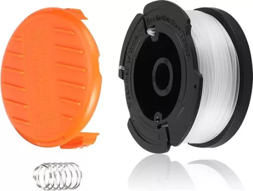 merkloos DriSubt 8PCS AF-100 Trimmer Spoel & Draad voor Black & Decker Trimmers Vervangend Draadgereedschap, 9 meter 0