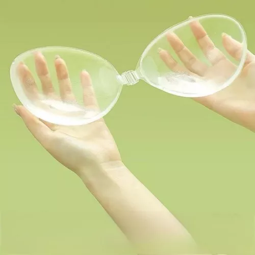 Siliconenbeha - 1x dik - C-cup - Verwijderbare zelfklevende pads - Push-up siliconen borstvergrotende pads - Voor badkleding en bikini's - Comfortabele vulling - Onzichtbaar en wasbaar - Dames