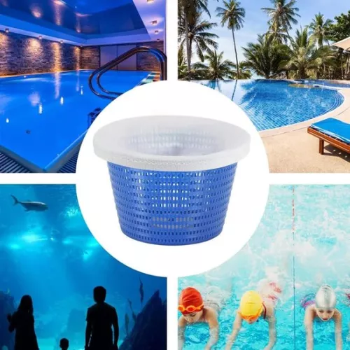 merkloos 10 stuks skimmersokken voor fijnfiltering in zwembaden - herbruikbare filtersokken voor skimmernetten - filteraccessoires voor zwembaden. (6152316287201)