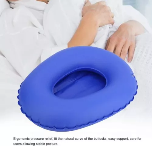 merkloos Opblaasbare bedpan, vervaardigd met een eenmalig vormproces - Medische bedpan voor ouderen - Comfortabel en slijtvast - Dagelijks gebruik - Uitbreidbaar. (8785310281746)