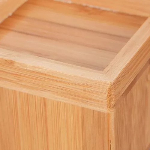 merkloos Set van 4 meubelverhogers van 8,5 cm voor tafels, stoelen en ander meubilair, H x B x D 10 x 11,5 x 11,5 cm, naturel, set van 4. (8998339342330)