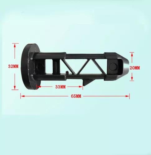 merkloos Verpakking met 10 scharnierpinnen voor deksel van afvalcontainer - gatdiameter 20 mm - geschikt voor afvalcontainers van 50 / 80 / 100 / 120 / 240 liter. (8785307205717)