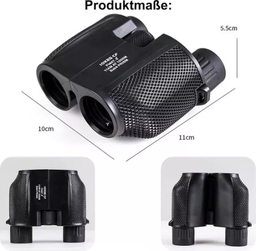 merkloos 25x verrekijker Volwassenen HD Compact Lichtgewicht Professioneel Vogels kijken Theaterconcerten Jagen Wandelen Sporten Spelletjes (8785301604608)