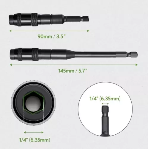 merkloos Flexibele bithouder - Boor - Booraccessoire - Flexibele boor (6151008223275)