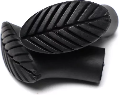 merkloos Nordic walking kappen - Trekkingstokkappen - 6 stuks - Nordic walking kappen - Universeel - Wandelstokkappen - Wandelstok - Eindkappen voor wandelstokken - voor trekkingstokken - asfalt - grind en bergen (9193396578473)