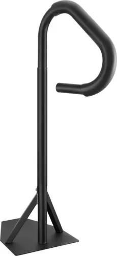 Merkloos Whirlpoolleuning 272 kg Draagvermogen Spa-leuning van aluminiumlegering Zwembadleuning in hoogte verstelbaar van 122,92 tot 160 cm Handgreep Instaphulp 360° draaibaar voor zwembaden Whirlpools (6097715418422)