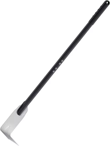 merkloos Set van 4 pizza-accessoires voor thuis en in restaurants: geperforeerde pizzaschep, pizzaspatel en reinigingsborstel (9504593776461)