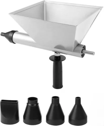 Elektrisch mortelpistool, volledig metalen cementkitpistool met 4 sproeiers.