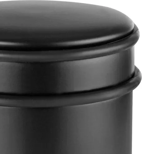 merkloos Deurstopper matzwart 12 kg massief premium met rubberen ring - elegante, zware deurstopper in een modern design (8785302124907)