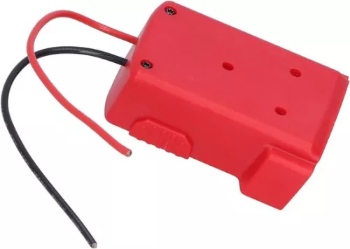 merkloos Adapter voedingsconnector met montagegat voor Milwaukee voedingsomvormer - Industriële benodigdheden 18V M18 XC18 (8785309121671)