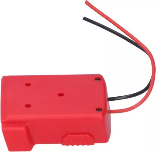 merkloos Adapter voedingsconnector met montagegat voor Milwaukee voedingsomvormer - Industriële benodigdheden 18V M18 XC18 (8785309121671)
