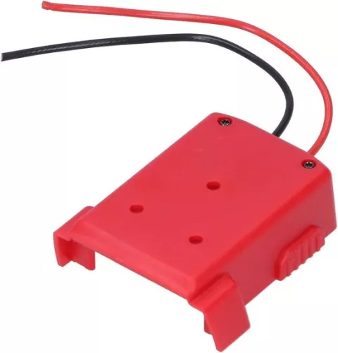 merkloos Adapter voedingsconnector met montagegat voor Milwaukee voedingsomvormer - Industriële benodigdheden 18V M18 XC18 (8785309121671)