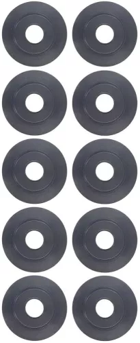 merkloos 10-delige set reservewieltjes voor buissnijder - 18 mm OD 5 mm ID 38 mm dun mangaanstaal slangsnijder - koperen en aluminium buizen (6152345585552)