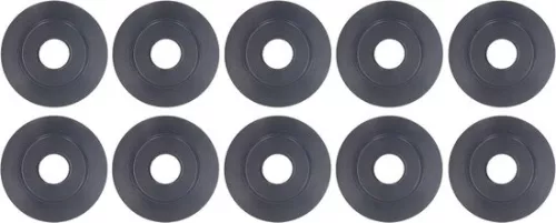 merkloos 10-delige set reservewieltjes voor buissnijder - 18 mm OD 5 mm ID 38 mm dun mangaanstaal slangsnijder - koperen en aluminium buizen (6152345585552)