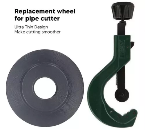 merkloos 10-delige set reservewieltjes voor buissnijder - 18 mm OD 5 mm ID 38 mm dun mangaanstaal slangsnijder - koperen en aluminium buizen (6152345585552)