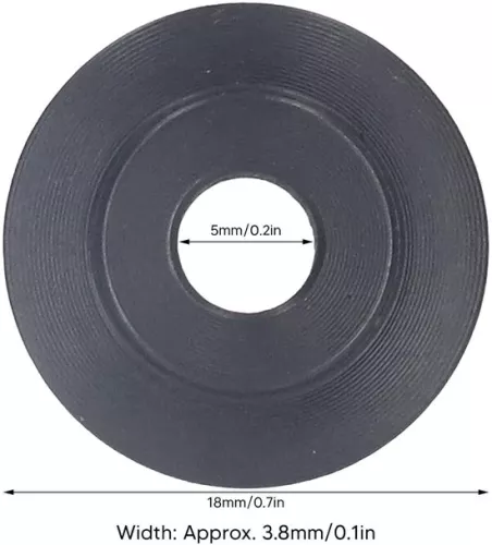 merkloos 10-delige set reservewieltjes voor buissnijder - 18 mm OD 5 mm ID 38 mm dun mangaanstaal slangsnijder - koperen en aluminium buizen (6152345585552)