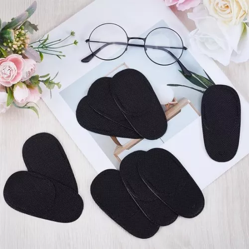 merkloos 12 stuks ooglapje voor bril luie ooglapje amblyopie strabismus medische ooglapje textiel herbruikbare ooglapje om het linkeroog te bedekken voor volwassenen en peuters na (8785322568705)