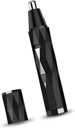 merkloos Draadloze neus- en oorhaartrimmer - Waterdicht en oplaadbaar voor pijnloos trimmen van neushaar en bakkebaarden. (8785310279040)