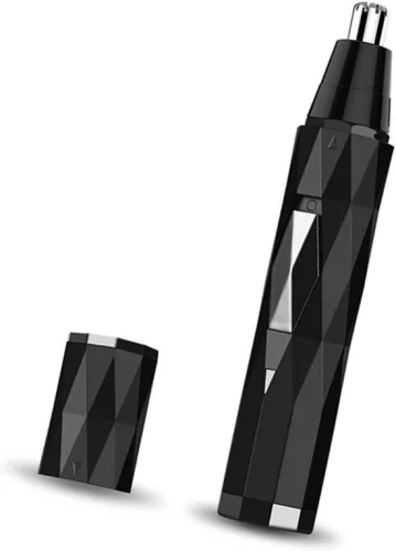 merkloos Draadloze neus- en oorhaartrimmer - Waterdicht en oplaadbaar voor pijnloos trimmen van neushaar en bakkebaarden. (8785310279040)