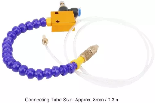 merkloos 2 Stuks Mist Koelvloeistof Smering Sproeisysteem voor 8mm Luchtleiding CNC Draaibank Frezen Boor (8785309345145)