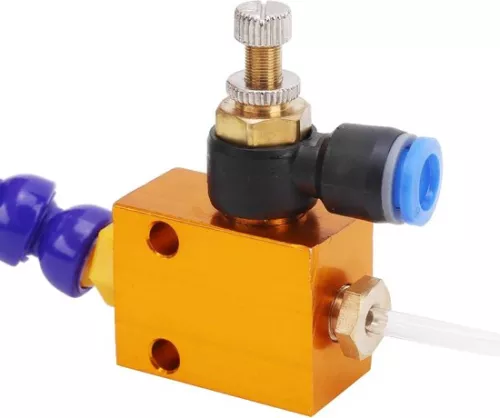 merkloos 2 Stuks Mist Koelvloeistof Smering Sproeisysteem voor 8mm Luchtleiding CNC Draaibank Frezen Boor (8785309345145)